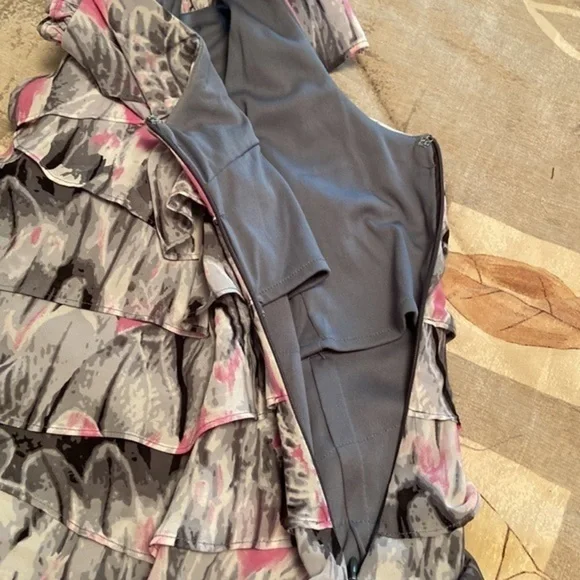 DRESS BARN RUFFLED DRESS - Picture 6 of 8